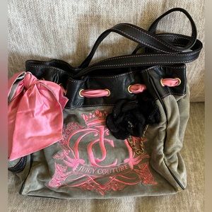 Juicy Couture velour tote
